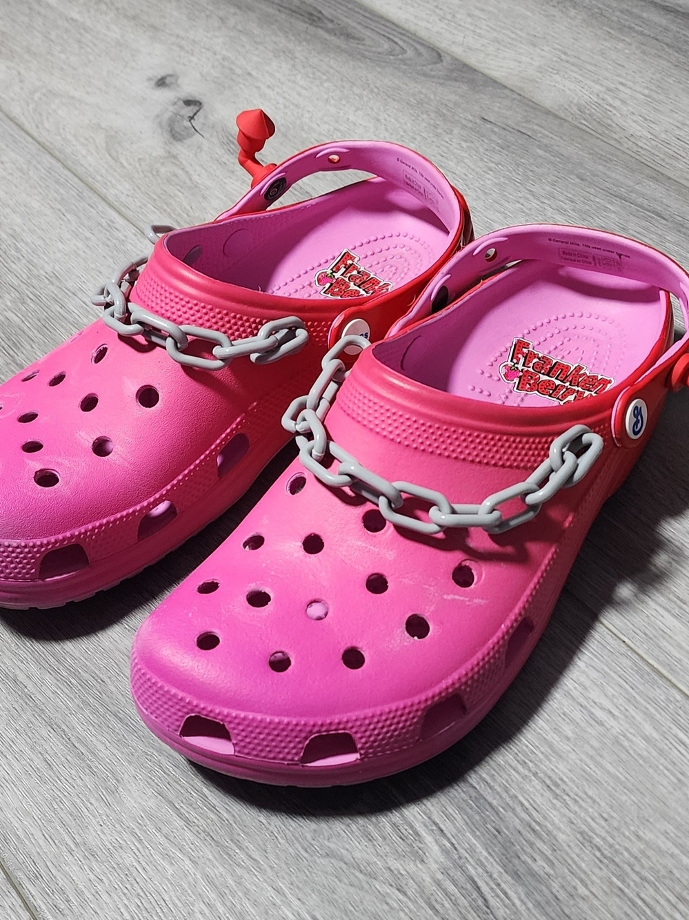 Crocs Limited Edition Classic Clog General Mills Frankin Berry Sandals Womens 12